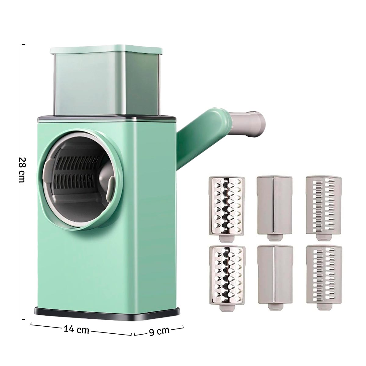 Molino Rallador 3 en 1 Cortador A-2188